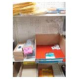 heavy duty rain gear, peg hooks, peg board, sandpaper