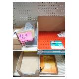 heavy duty rain gear, peg hooks, peg board, sandpaper
