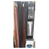 Belts, Suspenders, long johns
