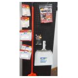 Radon Test Kit, Socket Adaptors, Broom, Dust Pan