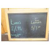 Double Sided Hanging Chalkboard (Granny Smith Sign is Removable)