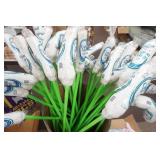 Cotton Mops & Cardboard Barrel