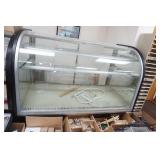 Curved Glass Display Case