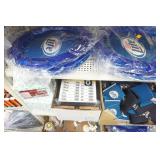 Miller Lite Trays and Koozies, Fire Truck Ornaments, Bracelets