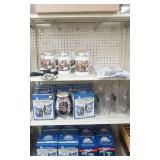 Steins, Miller Lite Poly Pitchers, Corona Extra Flags, Miller Lite Glasses