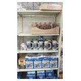 Miller Lite Glasses, Steins, American Expeditions Flasks, Corona Extra Flags