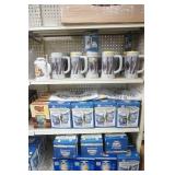 Miller Lite Glasses, Steins, American Expeditions Flasks, Corona Extra Flags
