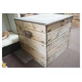 Vintage/Antique Wooden Box 18"x 17.5"x 16"