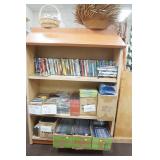 Books, DVDs, CDs, CD Cases, Pins, Straw Hats