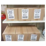 disinfectant spray, hooks, masks, drug tests, other cleaner