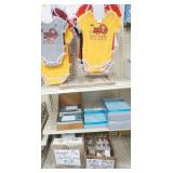 Baby Onesies, Photo Frames, Straight Pins, Paper Clips, Receipt Books, Planner Paper
