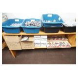 Flatware, Poly Bins, Drain Stoppers, Chili Peppers and Wagons Hanging Decor