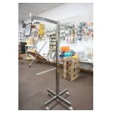 Clothing Rack on Wheels (2 arms)
