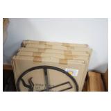 6ct NO SMOKING Metal Decor Signs