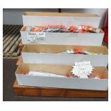 Fishing Tackle and Wooden Step Display