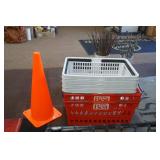 Shopping Basket and Cone