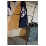 Miller Lite Patio Umbrella-Cloth Navy Blue