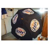 Miller Lite Patio Umbrella-Cloth Navy Blue