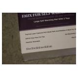 New Large size Faux fur Heart to Ta...