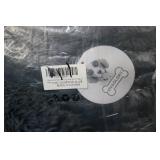 2 VIVAGLORY ROUND DARK GREY DOG BED...