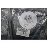4 VIVAGLORY ROUND DARK GREY DOG BED...
