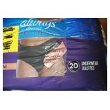 20 Count Always Discreet Disposable...