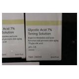7 Bottles of Glycolic Toning Soluti...