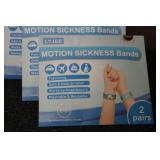 5-2 packs of Motion sickness Bands...