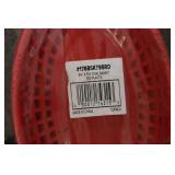 12 Pack of red oval serving baskets...