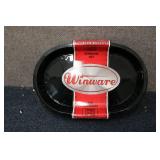 12 Pack of forest green oval servin...