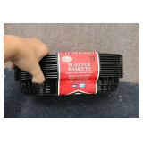 12 Pack of forest green oval servin...
