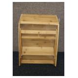 Bamboo wooden spice rack/ display s...
