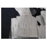 HUGE lot of plastic cutlery forks k...