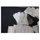 HUGE lot of plastic cutlery forks k...