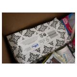 OVERSTOCK BOX Sponges, Tissues, Zip...