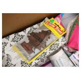 OVERSTOCK BOX Sponges, Tissues, Zip...