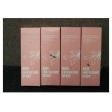 4 bottles of hair entfiaition spray...