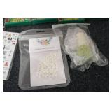Lot of press on nails, polish, stic...