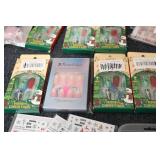 Lot of press on nails, polish, stic...