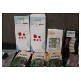 Lot of press on nails, polish, stic...