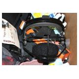 Box of miscellaneous sporting goods...