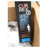 Box of shoe accessories laces, inse...