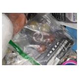 Box of shoe accessories laces, inse...