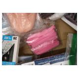 Box of shoe accessories laces, inse...