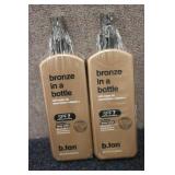 2 b.tan bronze in a bottle spray lo...