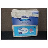 2 boxes of tissues...