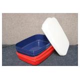 Crofton tupperware with lids approx...
