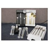 3 silverware sets...