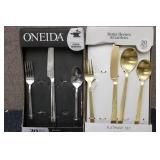 3 silverware sets...
