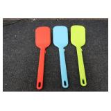 3 Silicone Spatulas...